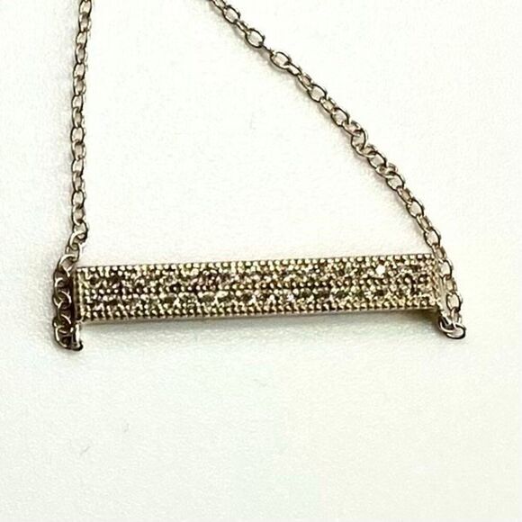 AAT Vintage Dyadema Italian Sterling 925 Silver Necklace adjustable 16-18” - Picture 12 of 13